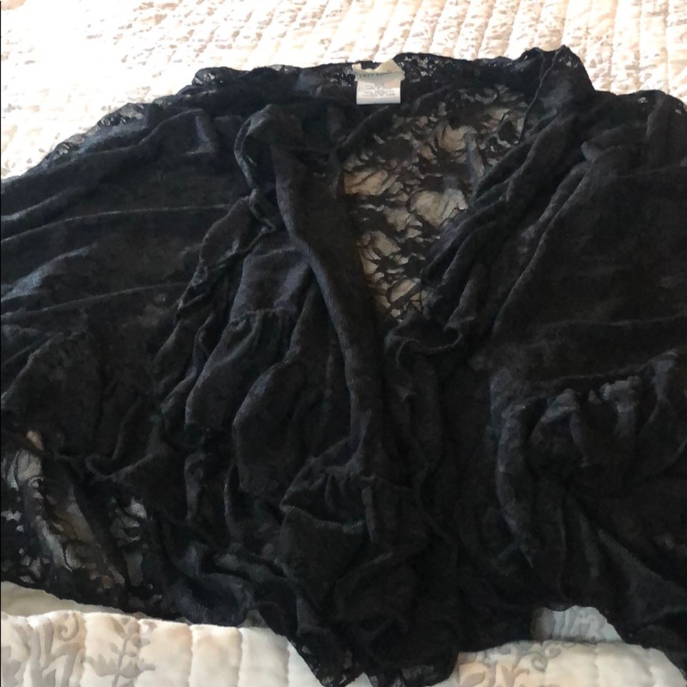 Free people lace cardigan